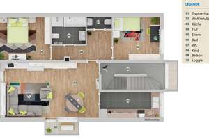 Dreifamilienhaus mit aufgeteilten Einheiten in Bonn – Kapitalanlage oder Mehrgenerationenwohnen – Die vollständige Adresse der Immobilie erhältst du vom Anbieter., 53121 Dransdorf, Bonn – Vorschaubild 33