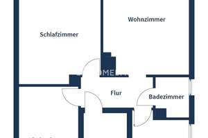 Gemütliche 3-Zimmer-Erdgeschosswohnung mit Balkon, Gartenblick und Einbauküche in Kornwestheim
 – Die vollständige Adresse der Immobilie erhältst du vom Anbieter., 70806 Kornwestheim – Vorschaubild 14