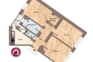 Kiel-Ravensberg, komplett sanierte, wunderschöne 3-Zimmer-Altbauwohnung mit Loggia im EG, vermietet – Ahlmannstraße 24, 24118 Ravensberg, Kiel – Vorschaubild 14