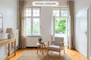 HOMESK - Sofort bezugsfreie 2-Zimmer Hochparterrewohnung mit Balkon ins Grüne in Rudow