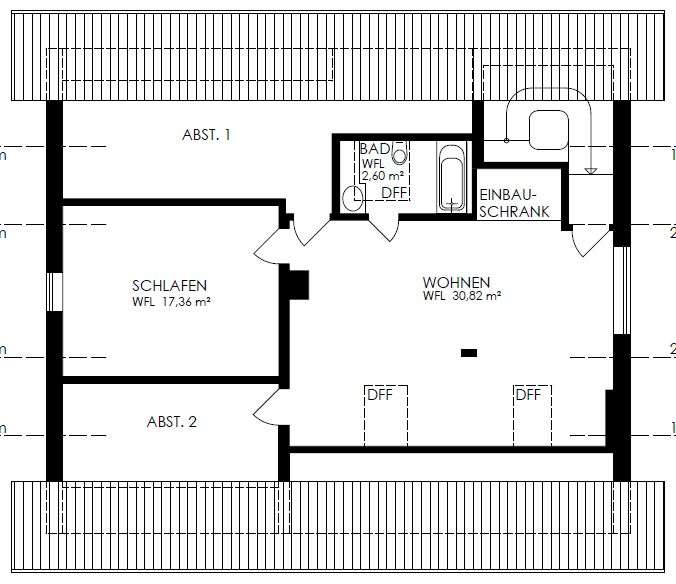 Grundriss Dachgeschoss