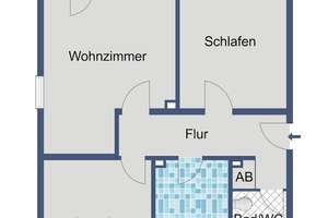 Komfortabel wohnen im 2. OG – mit Badewanne und Balkon – Kölnische Straße 207, 34119 West, Kassel – Vorschaubild 5