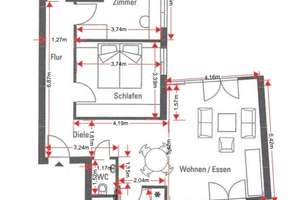 Helle 3-Zi.Wohnung mit Südbalkon und TG-Stellplatz – Die vollständige Adresse der Immobilie erhältst du vom Anbieter., 70599 Chausseefeld, Stuttgart – Vorschaubild 13