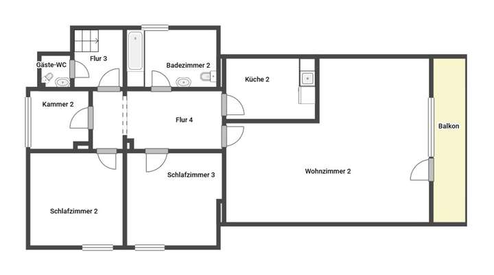 Grundriss Skizze DG