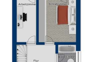 Lage, Lage, Lage: 
Doppelhaushälfte mit Südausrichtung am Sollner Feld – Die vollständige Adresse der Immobilie erhältst du vom Anbieter., 81477 Solln, München – Vorschaubild 16