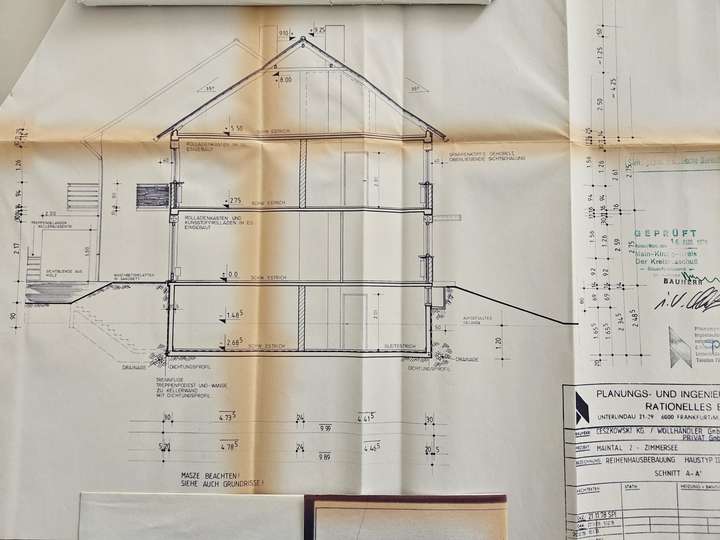 Grundriss-Schnitt
