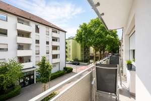 WG-geeignete 2-Zimmer-Wohnung mit Balkon |Möbliert & All-Inclusive-Miete – Die vollständige Adresse der Immobilie erhältst du vom Anbieter., 68169 Neckarstadt-West, Mannheim – Vorschaubild 4