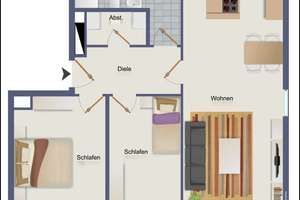 Mitten in Wolfsburg wohnen - kurze Wege genießen – Lessingstraße 60f, 38440 Stadtmitte (Ortsteil), Wolfsburg – Vorschaubild 15