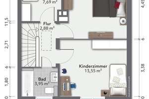 Doppelhaushälfte in bevorzugter Wiesbadener Lage – Die vollständige Adresse der Immobilie erhältst du vom Anbieter., 65193 Nordost, Wiesbaden – Vorschaubild 23