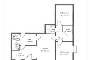 Viel Freiraum in Forstenried: 4-Zimmer-Loft mit Berg- und Weitblick – Schaffhauser Straße 12, 81476 Forstenried, München – Vorschaubild 12