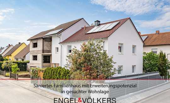 Saniertes Familienhaus mit Erweiterungspotenzial in gesuchter Wohnlage