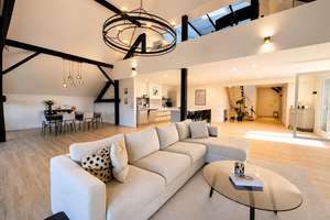 Exklusives Loftflair auf zwei Ebenen: Designküche, Dachterrasse und Weitblick – Die vollständige Adresse der Immobilie erhältst du vom Anbieter., 67551 Heppenheim, Worms – Vorschaubild 1