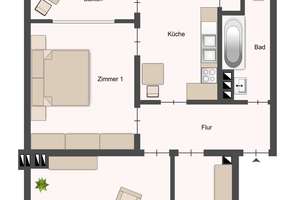 Stilvolle Kapitalanlage in Köln-Weidenpesch – vermietete 3-Zimmer-Wohnung in gepflegtem Umfeld – Die vollständige Adresse der Immobilie erhältst du vom Anbieter., 50737 Weidenpesch, Köln – Vorschaubild 18