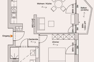 Hier macht wohnen Spaß: günstige 2-Zimmer Wohnung mit Balkon im Erstbezug – Atriumstraße 5, 4315 Neustadt-Neuschönefeld, Leipzig – Vorschaubild 8