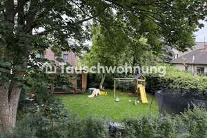 Tauschwohnung: 3 Zi-Wohnung mit 230qm Garten + Garten Home-Office