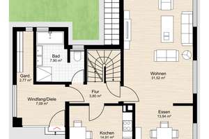 Wohnen mit Gartenidylle - kernsaniertes Einfamilienhaus zur Miete – Die vollständige Adresse der Immobilie erhältst du vom Anbieter., 82380 Peißenberg – Vorschaubild 17
