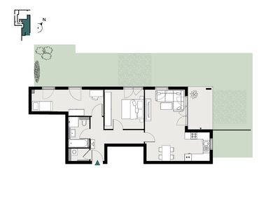 Attraktive 3 Zimmerwohnung mit EBK I ERSTBEZUG