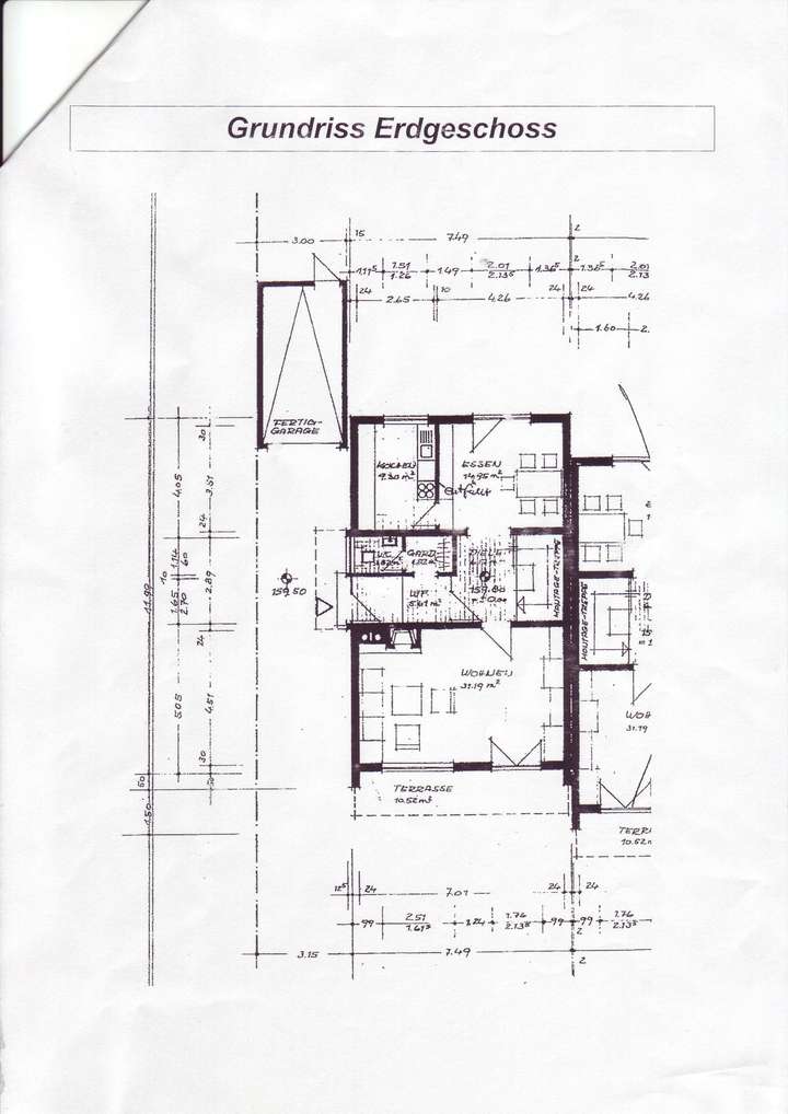 Grundriss Erdgeschoß
