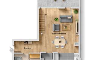 Sonnige, geräumige 2-Z. Wohnung mit zus. Wohngalerie – Die vollständige Adresse der Immobilie erhältst du vom Anbieter., 45133 Rüttenscheid, Essen – Vorschaubild 11