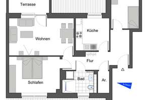 Über den Dächern von Köln! Neubau im Erstbezug. – August-Strindberg-Str. 11a, 51067 Holweide, Köln – Vorschaubild 4