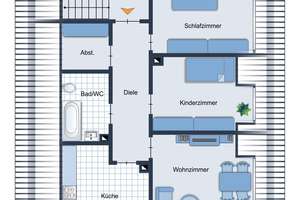 Mehrfamilienhaus zentrumsnah in ruhiger Lage - Ideal für Kapitalanleger – Die vollständige Adresse der Immobilie erhältst du vom Anbieter., 91572 Bechhofen – Vorschaubild 9