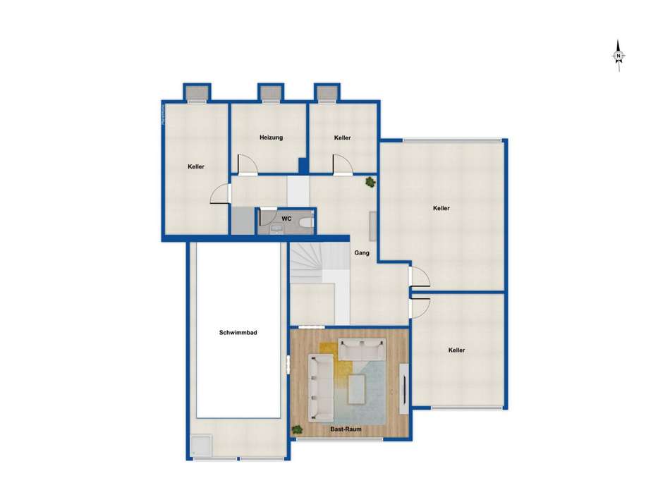 Grundriss Kellergeschoss