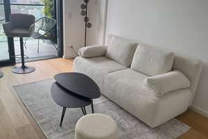 Eden Tower 23: Furnished Apartment | 23rd Floor | Gym, Rooftop & 24/7 Concierge – Europ-Allee 11, 60327 Gallus, Frankfurt am Main – Vorschaubild 1