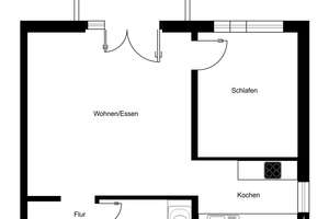 Ein Volltreffer für Singles: 
"Attraktive Helle 2-Zimmer-Wohnung mit Blick ins Grüne" – Die vollständige Adresse der Immobilie erhältst du vom Anbieter., 21035 Bergedorf (Ortsteil), Hamburg – Vorschaubild 8
