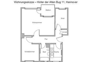 Erbpacht! Wohnung mit Balkon in Hannover Misburg – Die vollständige Adresse der Immobilie erhältst du vom Anbieter., 30629 Misburg-Nord, Hannover – Vorschaubild 16