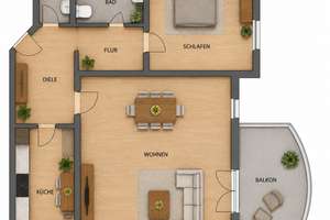Provisionsfrei für den Käufer!! 2-Zimmer-Wohnung+Balkon in Bestlage von Babelsberg Nord – Rosa-Luxemburg-Str. 4b, 14482 Babelsberg Nord, Potsdam – Vorschaubild 3