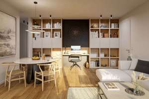EXKLUSIVES NEUBAUPROJEKT | 3-Raum-Wohnung mit Balkon, klarer Raumaufteilung und zeitloser Eleganz – 4103 Zentrum-Ost, Leipzig – Vorschaubild 8