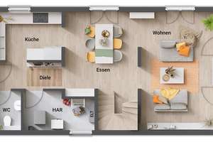 Das flexible Haus für schmale Grundstücke! – Die vollständige Adresse der Immobilie erhältst du vom Anbieter., 76297 Stutensee – Vorschaubild 4