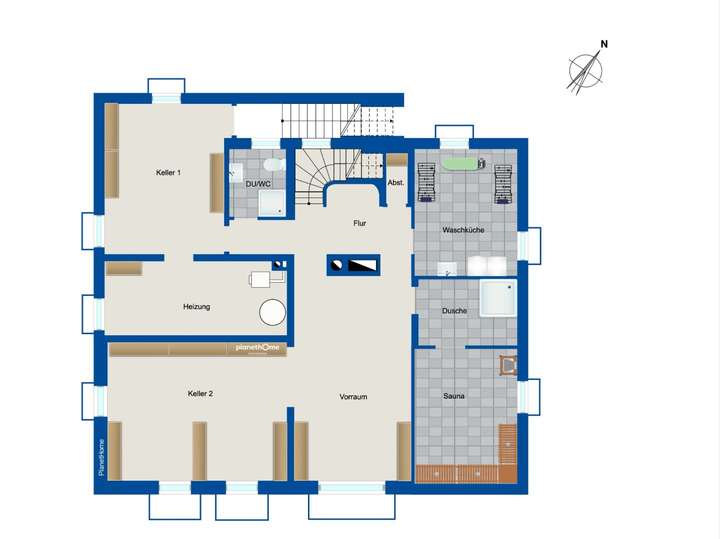 Grundriss Kellergeschoss
