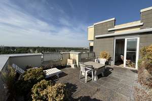 Maisonettewohnung mit spektakulärer Dachterrasse und unverbautem Rheinblick – mit Erbpacht! – 51105 Poll, Köln – Vorschaubild 2