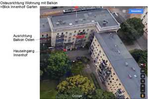 2 Zi Wohnung mit Einbau-Küche Zentrum, uninah, Strassenbahn, Balkon ins Grüne, 2 abschl. Kammern, Wä – Reitbahnstrasse 23a, 9111 Chemnitz – Vorschaubild 8