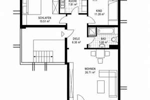 Provisionsfrei: Ruhiges Penthouse im Grünen mit 2 Dachterrassen inkl. TG-Stellplatz – Die vollständige Adresse der Immobilie erhältst du vom Anbieter., 22149 Rahlstedt, Hamburg – Vorschaubild 25