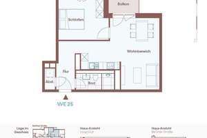 Provisionsfrei: Offene Neubauwohnung im Bayerischen Viertel mit Balkon – Berliner Straße 160, 10715 Wilmersdorf, Berlin – Vorschaubild 7