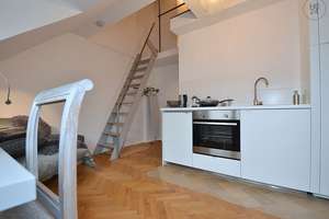 Exklusive Maisonette Wohnung (25qm) mit Reinigungsservice in Stuttgart West – Die vollständige Adresse der Immobilie erhältst du vom Anbieter., 70197 Feuersee, Stuttgart – Vorschaubild 11