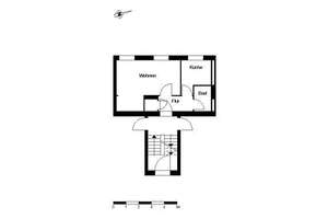 Schnittige 1-Zimmer-Wohnung mit Dusche – Hamburger Str. 264, 28205 Peterswerder, Bremen – Vorschaubild 2