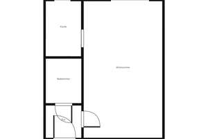 Schöne Wohnung: ansprechendes 1-Zimmer-Appartment – Hamburger Str. 74, 38112 Nordstadt, Braunschweig – Vorschaubild 5