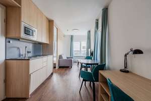 Hochwertige 30 m² große Kaufwohnung mit 2 Zimmern, Panoramablick und Concierge Nähe Hauptbahnhof – Lehrter Straße 24 B, 10557 Moabit, Berlin – Vorschaubild 2