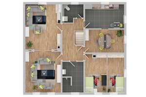 Wovon Großfamilien träumen 
Einfamilienhaus mit Garten, 2 Terrassen und mitten im Zentrum – Richthofenstr.  4, 42899 Lüttringhausen Mitte, Remscheid – Vorschaubild 27