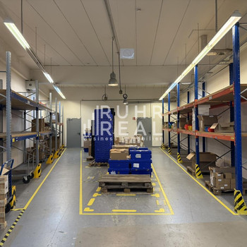 Provisionsfrei | ebenerdige Tore | Hallen-/Bürokombination | RUHR REAL