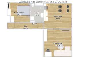 2 kernsanierte, helle und großzügige 2,5 Zimmer Wohnungen – Die vollständige Adresse der Immobilie erhältst du vom Anbieter., 44892 Langendreer, Bochum – Vorschaubild 7