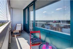 Komplett renoviertes möbliertes helles Apartment mit Loggia, Panoramablick & Pool zur Mitbenutzung – Drygalski-Allee 118, 81477 Solln, München – Vorschaubild 11