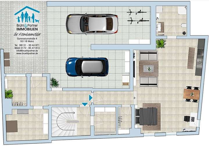 EG mit Einliegerwohnung