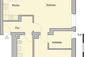 Ruhig gelegene 2-Raum-Wohnung mit Balkon – Sachsenring 18, 9127 Gablenz, Chemnitz – Vorschaubild 11