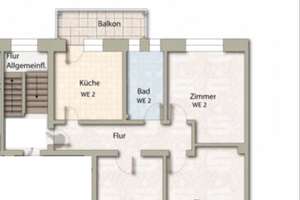 Attraktive 3-Zimmer-Wohnung in der Innenstadt und doch verkehrsberuhigt – Andreasstraße 16, 33098 Kernstadt, Paderborn – Vorschaubild 9