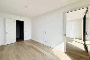 16.Etage: Zwei-Zimmer-Wohnung mit Skylineblick in Südausrichtung im Eden Tower mit Balkon – Die vollständige Adresse der Immobilie erhältst du vom Anbieter., 60327 Gallus, Frankfurt am Main – Vorschaubild 3