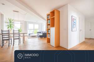 ⭐️ Über den Dächern Berlins - Moderne 4 Zi DG Whg mit gr. Süd-West Terrasse, 2 Bäder, Atrium & Klima – Die vollständige Adresse der Immobilie erhältst du vom Anbieter., 10559 Moabit, Berlin – Vorschaubild 1